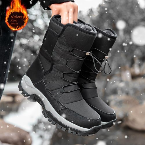 Thick winter boots hotsell