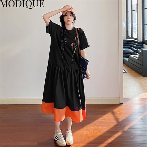 Plus size short sleeve dresses for summer top
