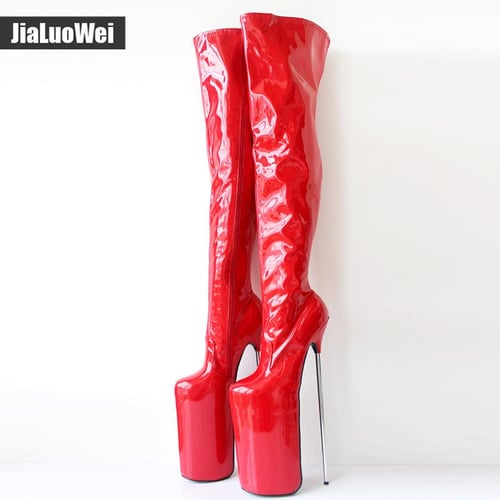 Extreme high heel boots sales