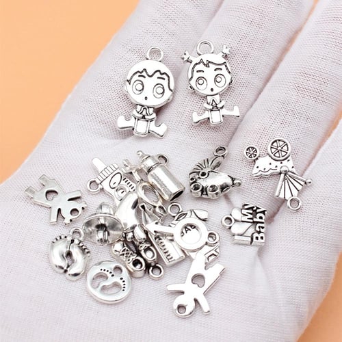 Baby feet charms bulk hotsell