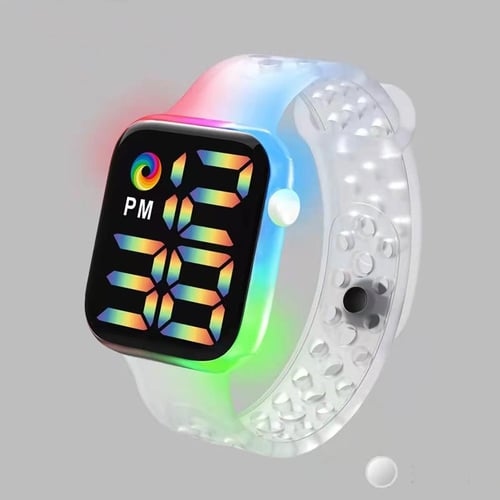 Fashionable Waterproof Digital Sports Student Watch New Electronic