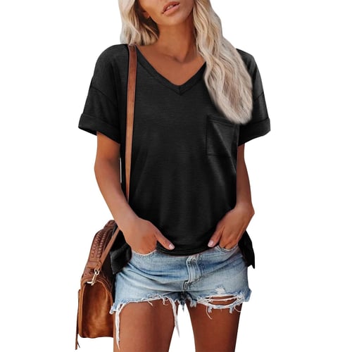 Cute fitted tops sales