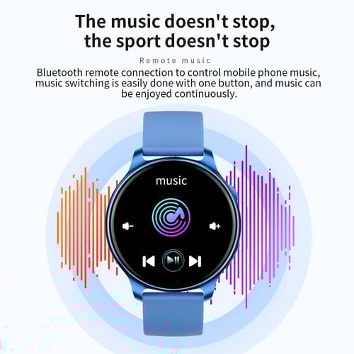 LOKMAT Stylish Smart Watch Bluetooth Calls Rotate Button Touch