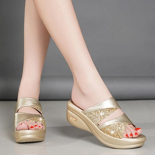 Sponge heel sandals top