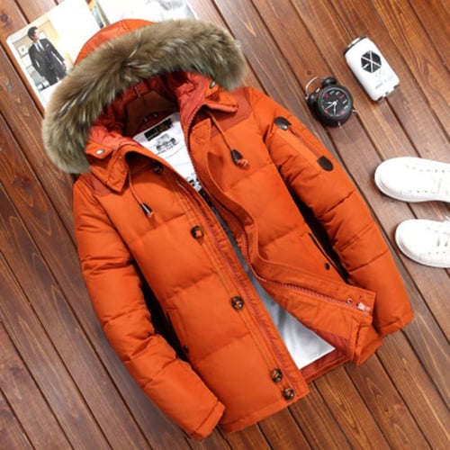 Duck fur jacket clearance
