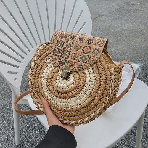 Bohemian rattan bag shop
