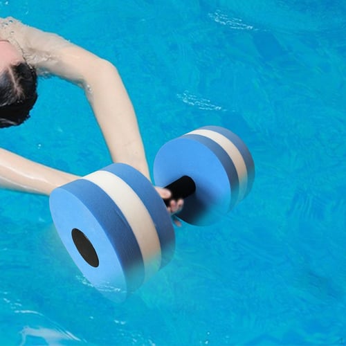 Swimming dumbbell floats outlet