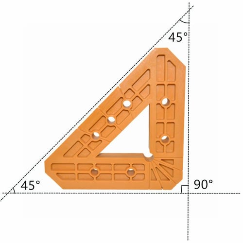 Woodworking clamp tool triangle hot sale 90 degree fixture