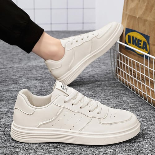 Flat white tennis shoes shop
