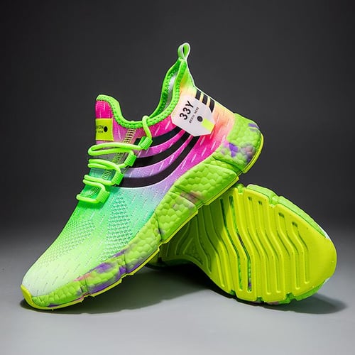 Mens colorful running shoes store