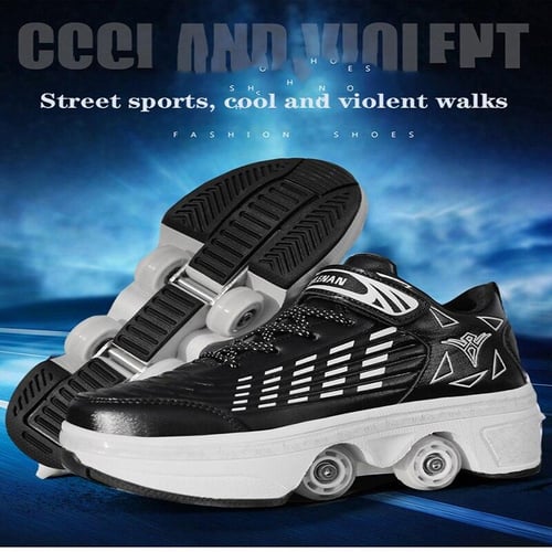 Running shoes with wheels top