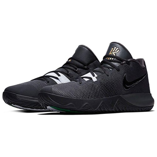 Kyrie flytrap black metallic gold top