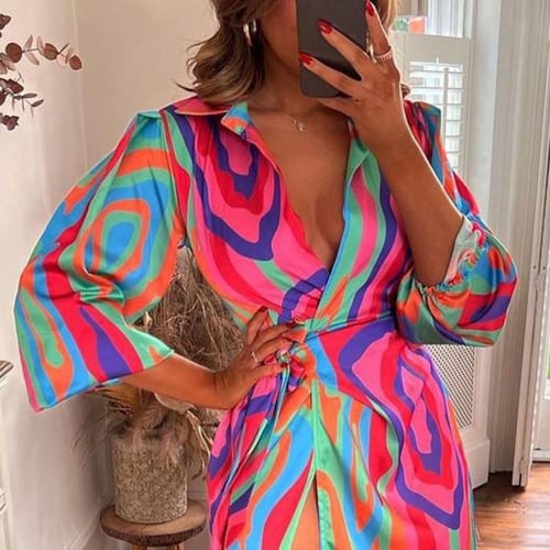 Low cut midi dress shop