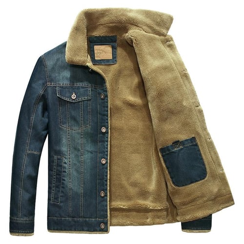 Winter jean jacket mens discount