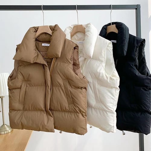 Sleeveless winter jackets for womens outlet