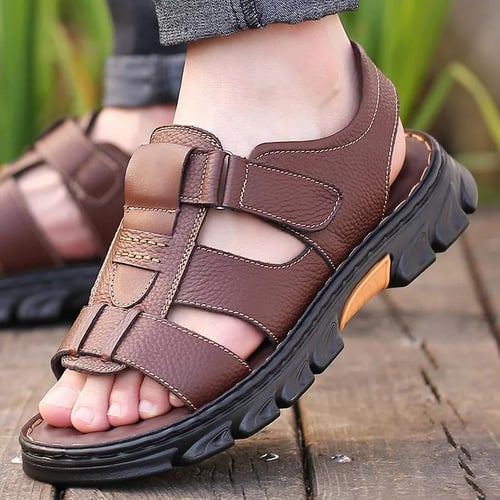 Mens platform sandals shop