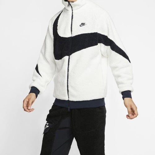 Nike swoosh boa jacket clearance