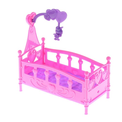 Plastic baby online doll bed
