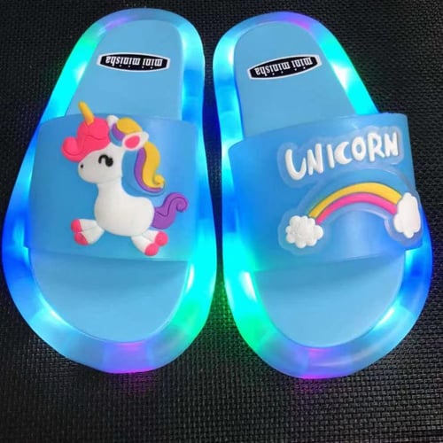 Unicorn led slippers 2025