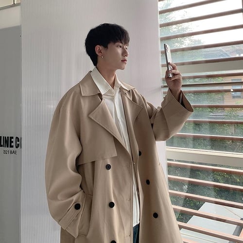 Oversized korean coat hot sale