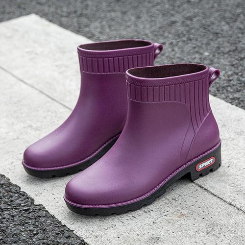Pointed toe rain boots womens top