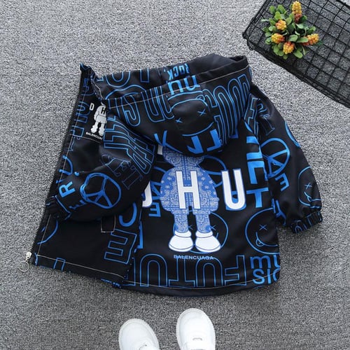Boys Jacket 2023 New Middle and Large Children s Sports Jacket