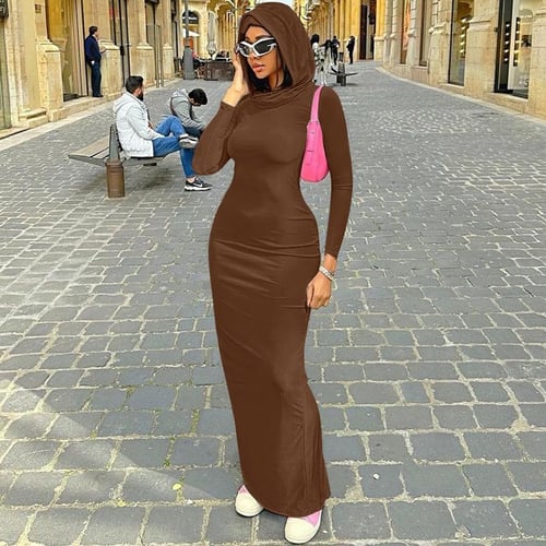 Tight long dress casual discount