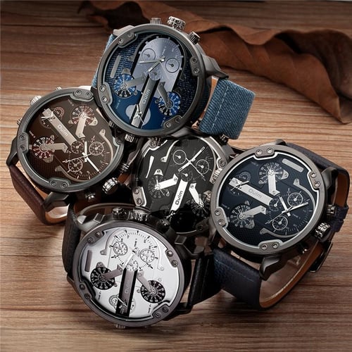 Big face watches mens cheap hot sale