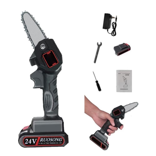 Battery powered woodcutter store