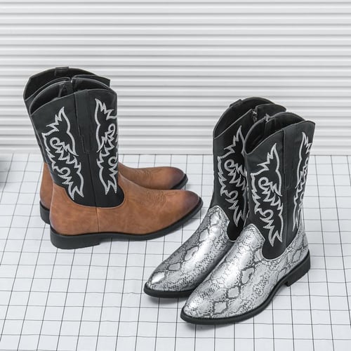 Pointed toe motorcycle boots on sale