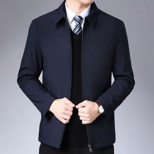 Formal zipper jacket best sale