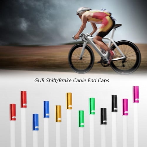 100pcs Brake Cable End Cap 4mm 5mm Bike Shifter Cable Housing