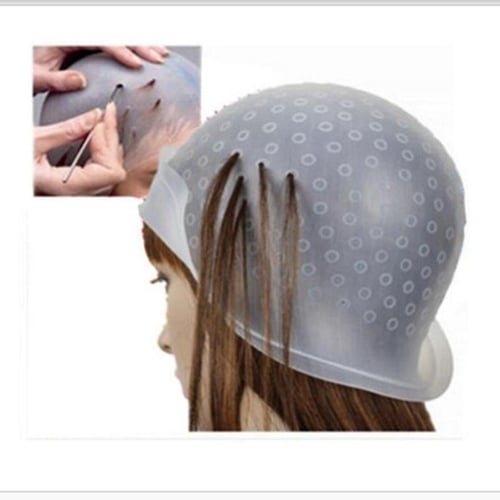 Reusable Hair Colouring Hat Highlighting Dye Cap buy Reusable