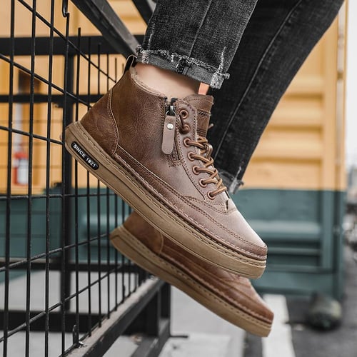 Winter ankle boots for men on sale
