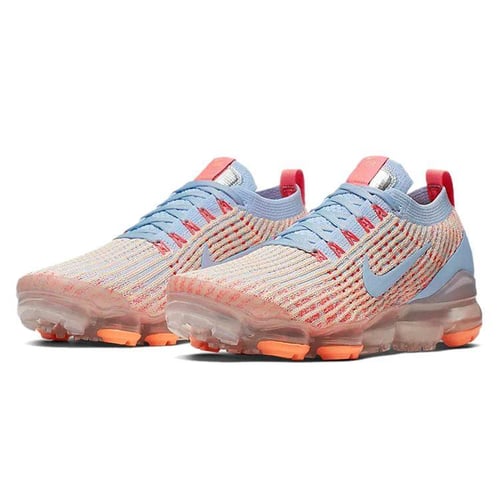 Orange flyknit vapormax best sale