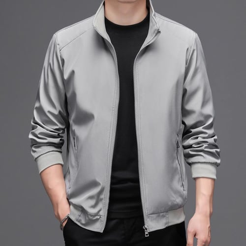 Men's lightweight polyester jackets sales