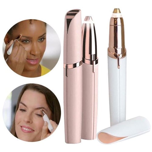 Multifunction Lipstick Eyebrow Trimmer Brows Pen Mini Electric
