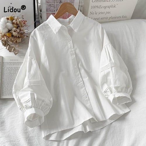 White polo long sleeve outfit female clearance