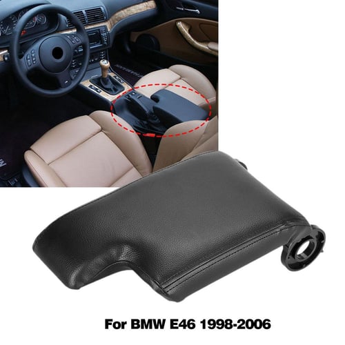 Car Center Console Armrest Cover Replacement Kit for BMW E46 1998