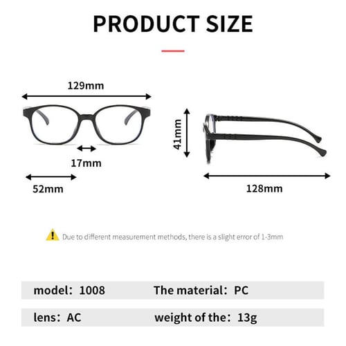 Plain on sale eyeglasses online