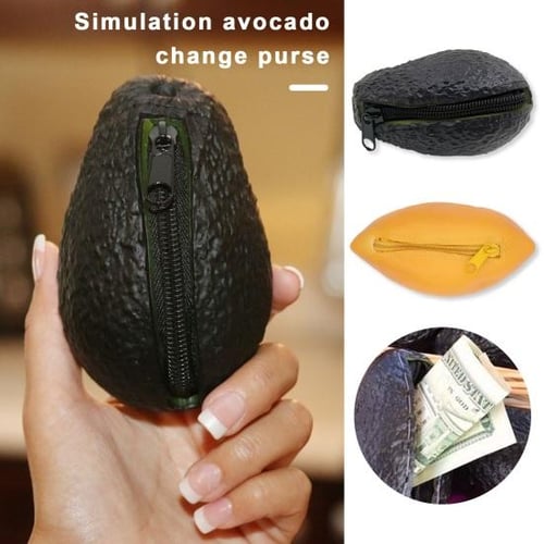 Avocado shaped coin purse best sale
