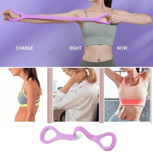 Resistance band arm and back workout outlet