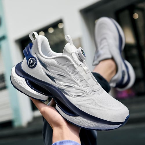 Mesh running shoes mens top