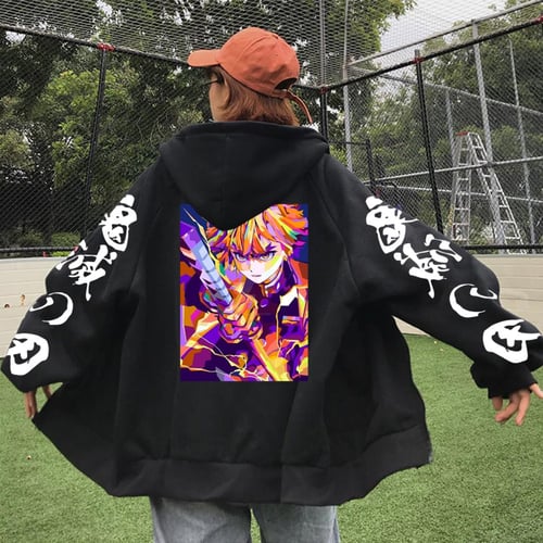 Anime zip up jacket clearance