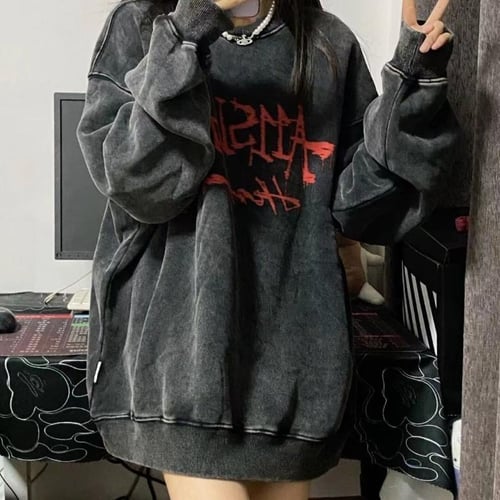 Oversized sweatshirts vintage clearance