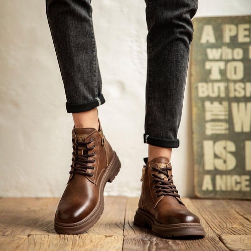 Mens british style boots new arrivals