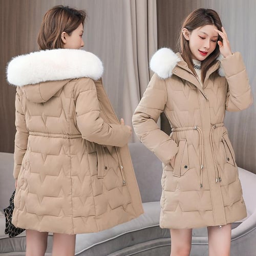 Women's slim fit winter coats hot sale