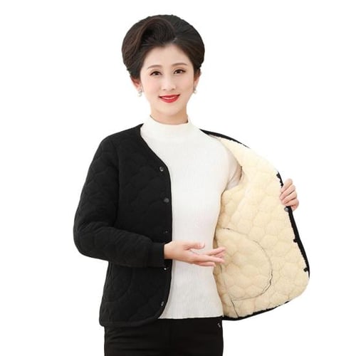 Long sleeve warm thicken outerwear cheap