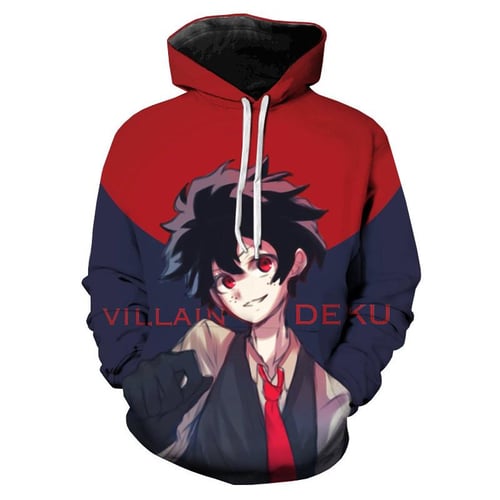Deku anime hoodie on sale