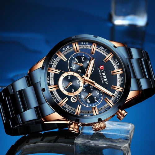 Curren stylish men's watch hotsell